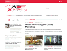Tablet Screenshot of keetraining.com